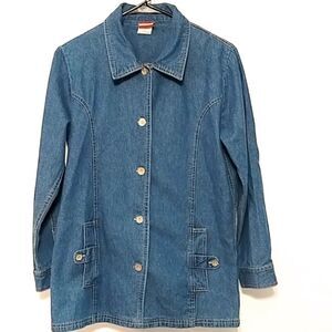 Tudor Court jean jacket size small (386)